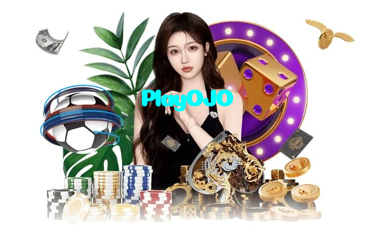 PlayOJO casino presented on mobile device in Pakistan with slots and live games