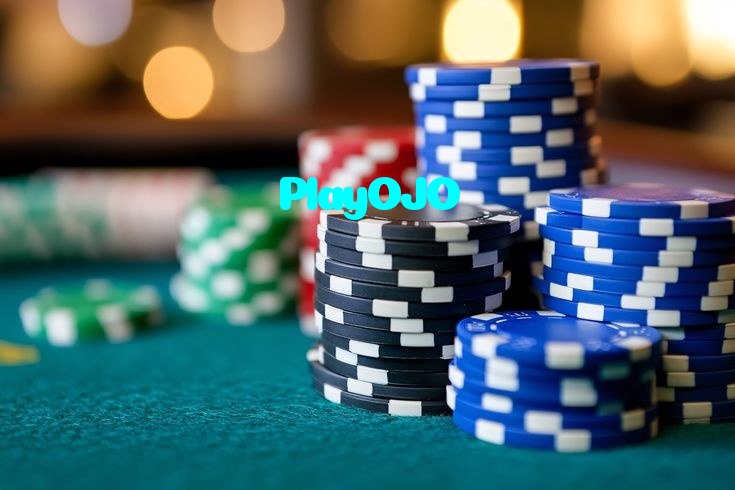 PlayOJO casino presented on mobile device in Pakistan with slots and live games